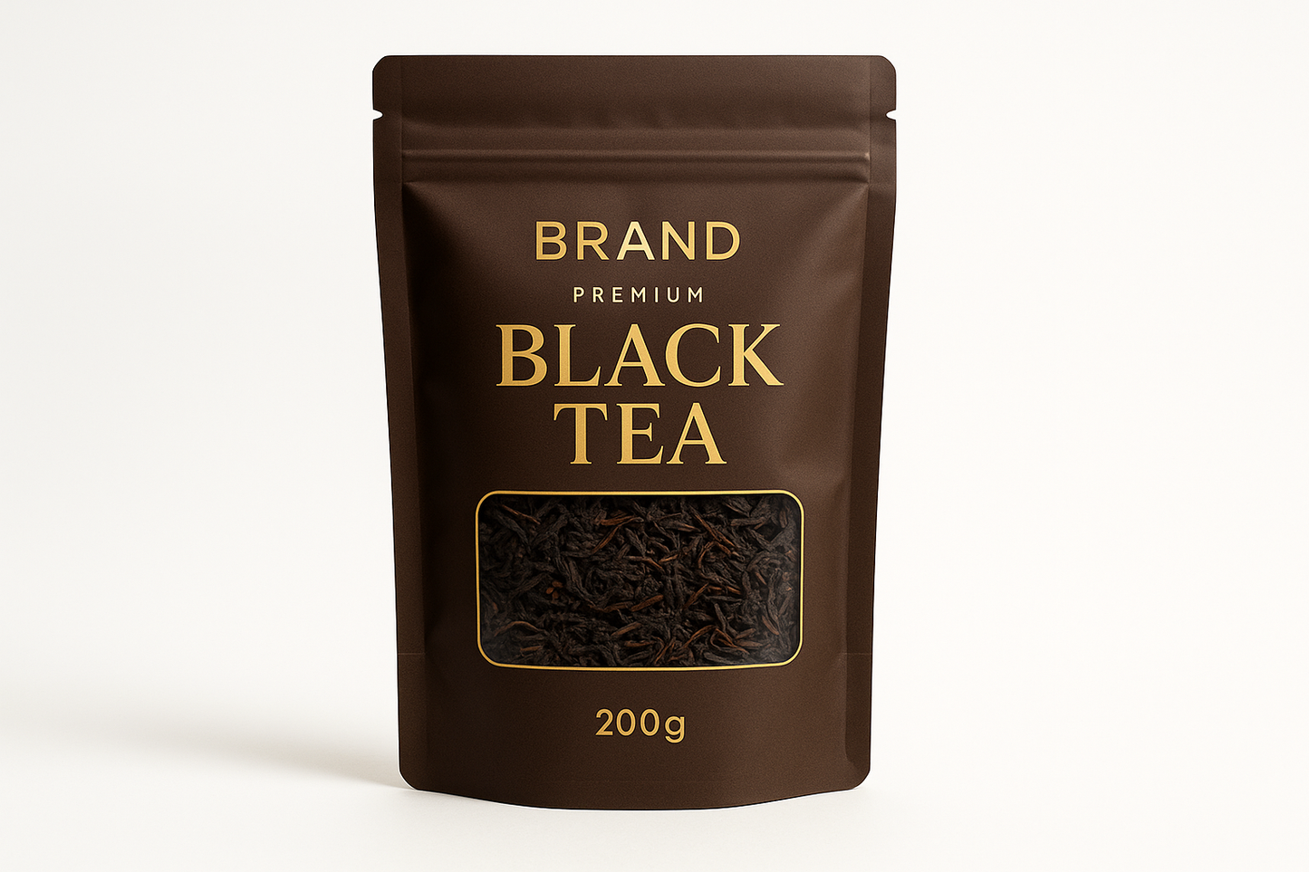 black tea 200g with brand packing