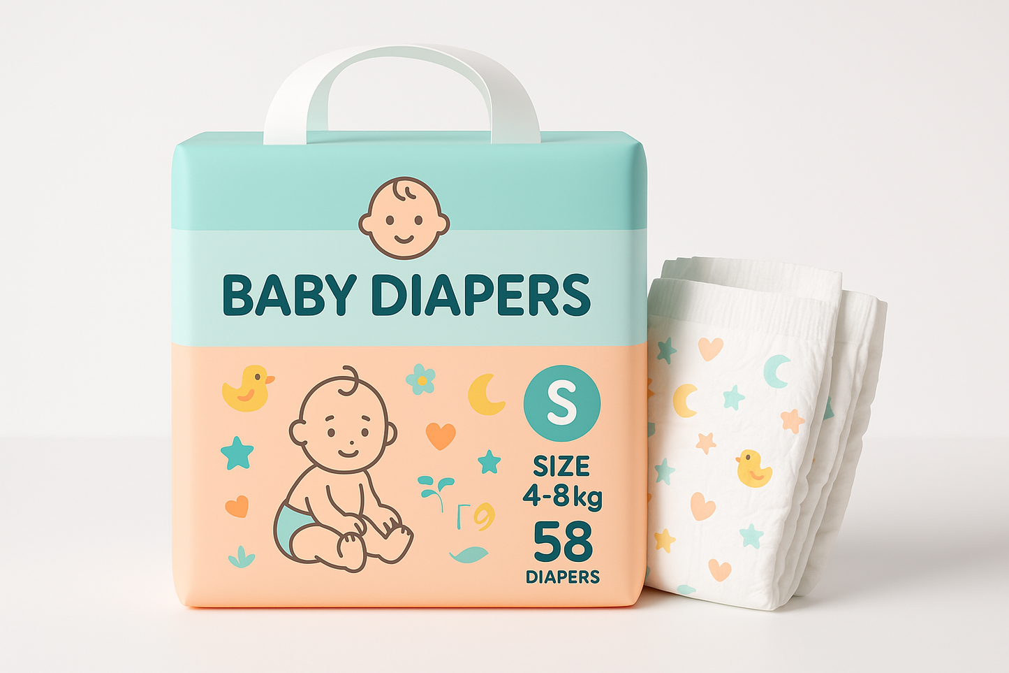 brand pack of baby diapers
