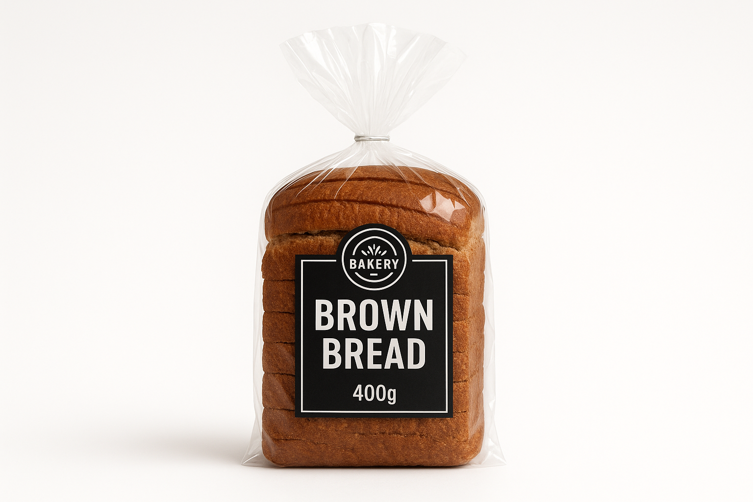 Brown Bread 400g with brand packing