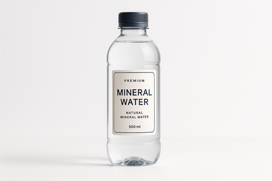 mineral water with brand packing